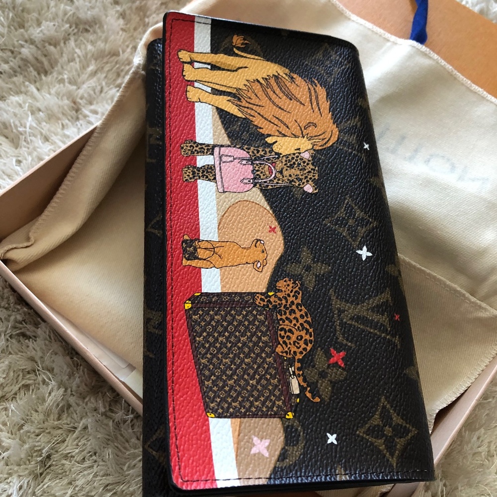 Louis Vuitton Monogram 2018 Christmas Animation Sarah Wallet - Picture 7 of 10